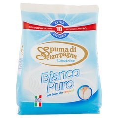 Порошок для стирки белой одежды Spuma di Sciampagna Bianco Puro Lavatrice 18 стирок 1080 г