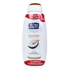 Гель для душу NEUTRO ROBERTS SENSITIVE SKIN з вівсом та кокосом 450 мл - 2 шт.
