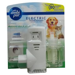Електричний освіжувач повітря Ambi Pur + eliminatore odori di animali  21.5 мл