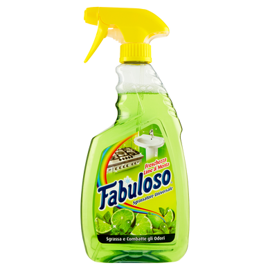Універсальний засіб для чистки FABULOSO Sgrassatore аромат мяти та лимона 600мл