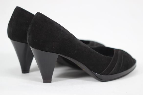 Туфли женские на каблуке Armando Olivieri 6015M 36 р 24 см Черный 6015