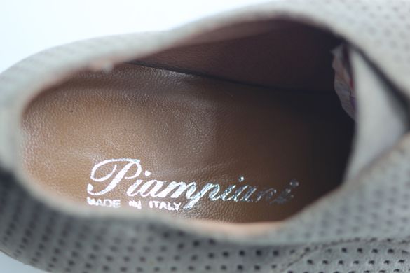 Туфлі жіночі дербі Piampiani 36 р 24 см бежеві 7568