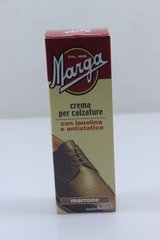 Крем для обуви Marga с ланолином коричневый 50 мл