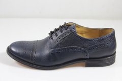 Туфлі чоловічі оксфорди prodotto Italia 2590м 28.5 см 42 р синій 2590