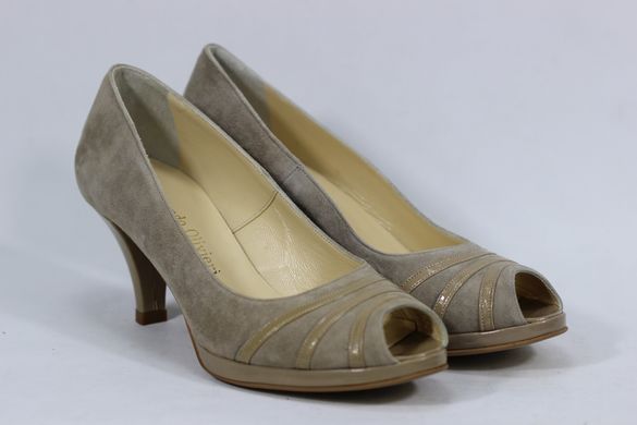 Туфли женские на каблуке Armando Olivieri 6016M 37 р 24.5 см Бежевый 6016