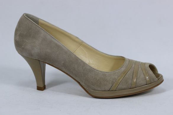 Туфлі жіночі на підборах Armando Olivieri 6016M 37 р 24.5 см Бежевий 6016