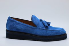 Туфли мужские лоферы CrisAnd 6838М 41 р 27.5 см голубые 6840