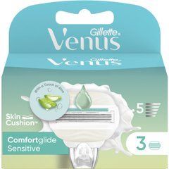 Змінні леза Venus Smooth Sensitive 5 для жіночої бритви, 3 шт