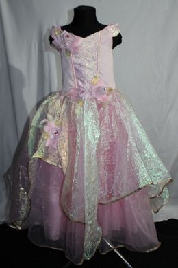 плаття рожеве з квітами, 134-140см