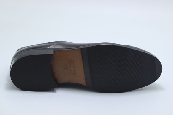 Туфлі чоловічі оксфорди  Made in Italy 42 р 28,5 см чорні