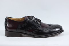Туфлі чоловічі броги prodotto Italia 5668M 42 р 28.5 см Бордо 5668