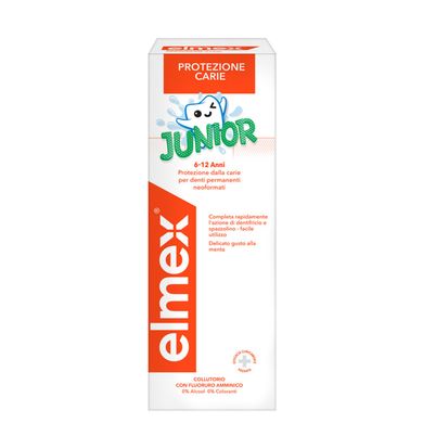 Ополаскиватель для полости рта ELMEX Junior детский 400мл