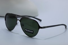 Сонцезахисні окуляри Авіатори RPN polarized 6667G колір лінзи зелені 6667