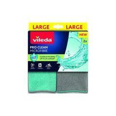 Салфетки из микрофибры Vileda Pro Clean с ферментами, 2 шт.