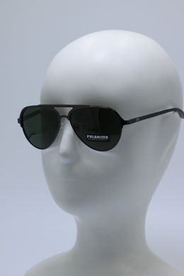 Сонцезахисні окуляри Авіатори RPN polarized 6667G колір лінзи зелені 6667