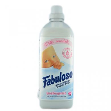 Концентрований ополіскувач дитячий Fabuloso з солодким мигдальним молоком 40 прань
