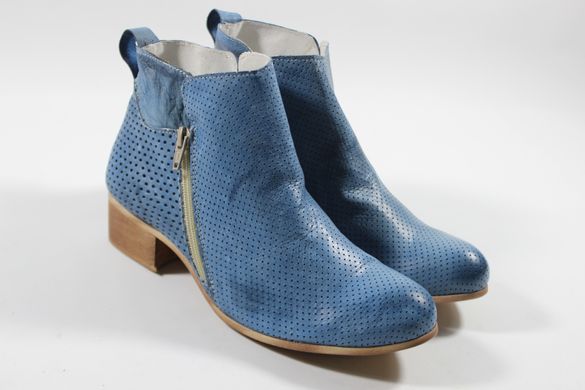 Ботинки женские prodotto Italia 38 р 25 см голубой 1610