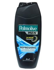 Гель и шампунь  Palmolive Men men Refreshing  3 в 1 для душа, лица 250 мл.