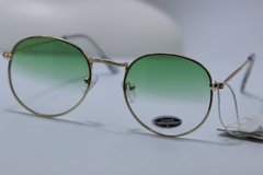 Сонцезахисні окуляри круглі See Vision Італія 6082G колір лінз зелені 6084