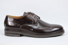 Туфлі чоловічі дербі MANUEL RITZ 5920M 45 р 30.5 см темно-коричневий 5920