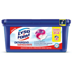 Капсули  для прання Lysoform Detersivo Igienizzante  32 шт