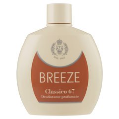 Дезодорант Breeze Classico 67 Deodorante 100 ml без газа