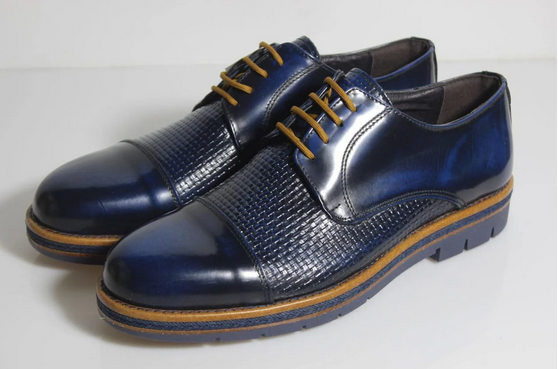 Туфлі чоловічі оксфорди Piccadilly 2900M 43 р 29 см темно-синій 2902