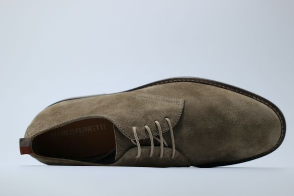 Туфлі чоловічі дербі MARCO FERRETTI 42 р 28.5 см світло-коричневі 9542