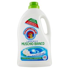 Рідкий засіб для прання CHANTE CLAIR MUSCHIO BIANCO з ароматом білого мускусу 40 праннів 1.8 л