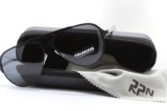 Солнцезащитные очки Авиаторы RPN polarized 6667G цвет линзы чёрные 6669