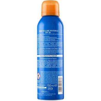 LEOCREMA SUN ПОТРІЙНИЙ ЗАХИСТ SPF50 ВОДОСТІЙКИЙ СПРЕЙ У БАЛОНЧИКУ 150 МЛ
