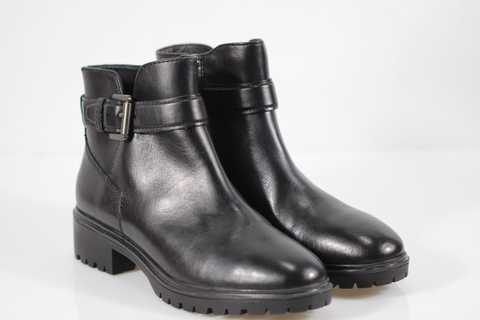 Ботинки женские Geox Peaceful D640GB 36 р 24 см черный 5218 - Товары из — купить итальянскую обувь интернет-магазине