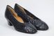 Туфлі жіночі на підборах de robert 6022M 34.5 р 23 см темно-синій 6022