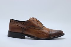 Туфлі чоловічі оксфорди Borgo Mediceo 40 р 27 см горіхові 7578