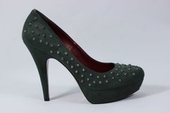 Туфли на каблуке NACREE 35 р 23.5 см темно-зеленый 0041