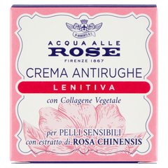 Acqua alle rose crema viso успокаивающий крем против морщин с розовой водой 50 мл