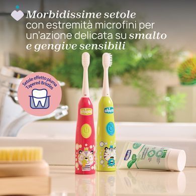 Дитяча електрична зубна щітка Chicco Teeth Panda 3 роки +