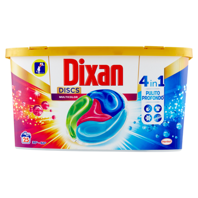 Капсули для прання DIXAN Discs Color 25 шт