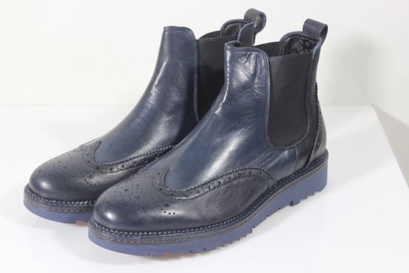 Ботинки prodotto Italia челси 29.5 см 44 р темно-синий 3056