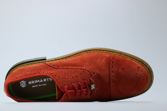 Туфли мужские  оксфорды BRIMATS 42 р 28.5 см светло-красные 9545