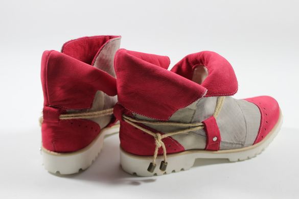 Ботинки женские prodotto Italia 37 р 24.5 см Красный 1620