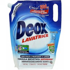 Гель для прання кольорового Deox Lavatrice Ecoformato Blu 25 прань 1375 мл