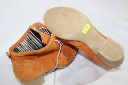 Ботинки prodotto Italia 37 р 24.5 см оранжевый 0237
