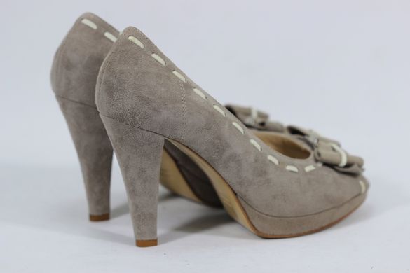 Туфлі жіночі на підборах CONFORT 6024M 37 р 24.5 см Бежевий 6025