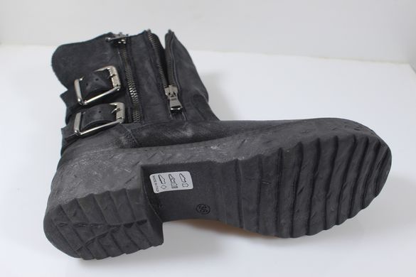 Ботинки женские prodotto Italia 36 р 24 см черный 2955