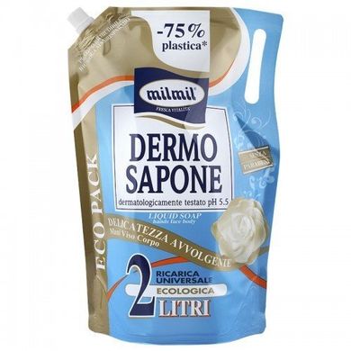 Мыло жидкое MIL MIL DERMO SAPONE сладкий кремовый аромат 2 л