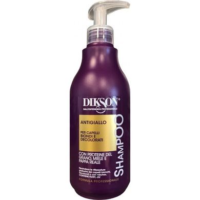 Шампунь Dikson Professional Antigiallo для світлого та знебарвленого волосся - 500мл