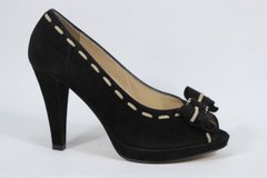 Туфли женские на каблуке CONFORT 6024M 35 р 23.5 см Черный 6026