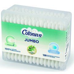 COTONEVE 128 больших ватных палочек в коробке