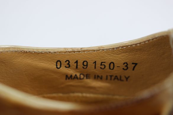 Туфли женские броги BorboniQua 5926M 37 р 24.5 см светло-коричневый 5926